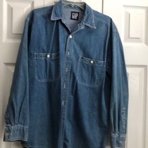 Vintage Gap Long Sleeve denim button down